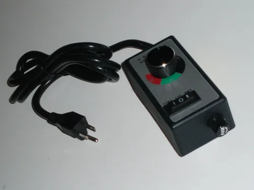 Miniatura 4 de Gino Development 09-0123 TruePower Controlador de velocidad de enrutador de esfera variable para conductos y ventiladores en línea