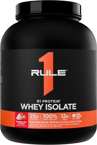 Miniatura 36 de Rule 1 R1 Proteína de suero aislada - con 25g de proteína y 6g de BCAA exclusivamente de fuentes aisladas e hidrolizadas para la recuperación