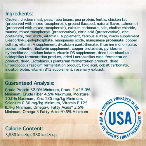 Miniatura 5 de Chicken Soup for the Soul All Natural Premium - Alimento seco para gatos sin granos para toda la vida, primer ingrediente de carne real, sin