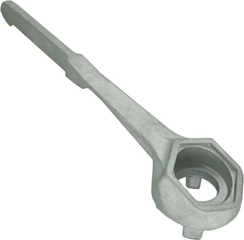 Miniatura 2 de Llave de tambor de aluminio con mango de agarre para tapas de 2" y 3/4" Abridor de barril para tambores de 10, 15, 20, 30, 50 y 55 galones