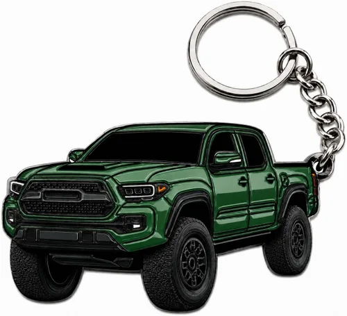 Llavero Tacoma – Accesorios Tacoma 2016-2022 mods 2023 2024 Cool Key Chain Fob Cover 3ª generación Toy Truck