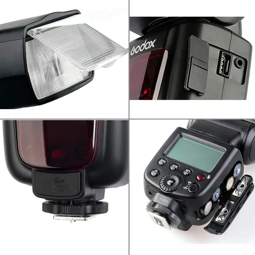 Miniatura 8 de Godox TT600 HSS 1/8000s Flash Speedlite con transmisor de disparo remoto Godox X2T-C, sistema inalámbrico X 2.4G integrado compatible con Canon