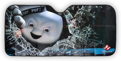 Ghostbusters Angry Stay Puft Marshmallow Man - Parasol para automóvil | 58 x 27.5 pulgadas