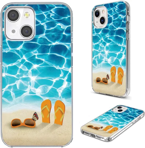 Miniatura 44 de Funda protectora completa a prueba de golpes, delgada, suave, TPU transparente, para iPhone 14/13 6.1, diseño de animales de dibujos animados