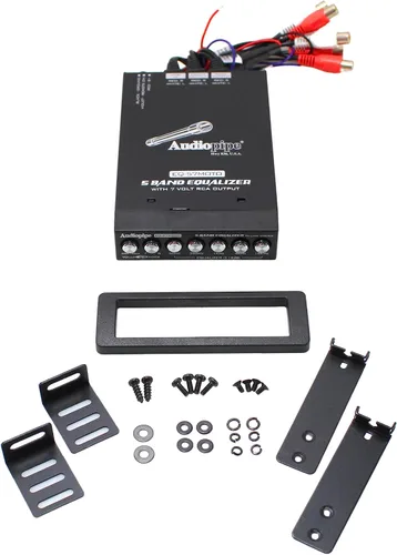 Miniatura 2 de Audiopipe Ecualizador gráfico de 5 bandas con controlador de línea de 7 V (EQ-57MOTO)