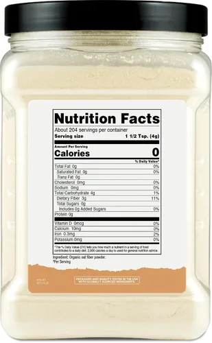 Miniatura 6 de Nutricost Pantry Fibra de Avena Orgánica (1.8 Libras) Avena Molida en Piedra - 3 Gramos de Fibra Dietética, USDA Orgánico