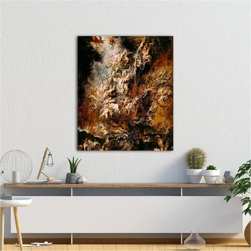 Miniatura 89 de A&T ARTWORK Campo de trigo con cipreses de Van Gogh Las reproducciones de arte clásico mundial, impresiones en lienzo giclée para decoración