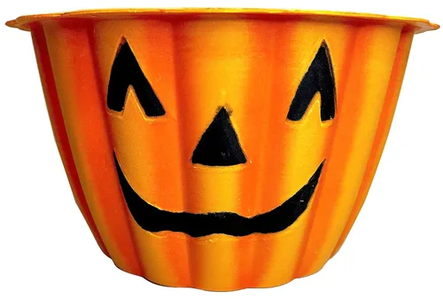 Miniatura 5 de Cesta de regalo de calabaza de Halloween con chocolates, dulces y aperitivos de primera calidad. Regalo para niños, familias y clientes