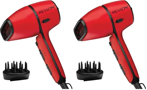 Miniatura 7 de REVLON Secador de pelo con control de flujo de aire con difusor, cabezal de secadora de 1875 W gira 90° para control total, cabezal más ancho