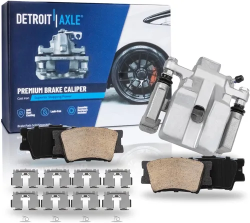 Miniatura 148 de Detroit Axle - Pastillas de freno traseras para Kia Sportage 2017-2022, Hyundai Tucson 2016-2021, pastillas de freno de cerámica 2018 2019 2020