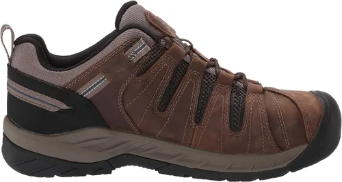 Miniatura 6 de KEEN Utility Men's Flint 2 Low Height Leather Waterproof Steel Toe Work Shoes