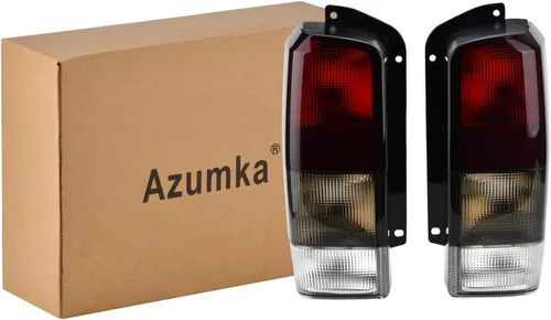 Miniatura 5 de Compatible con lente de luz trasera de freno trasero y conjunto de carcasa, repuesto de humo rojo/negro para Jeep Cherokee 1997-2001