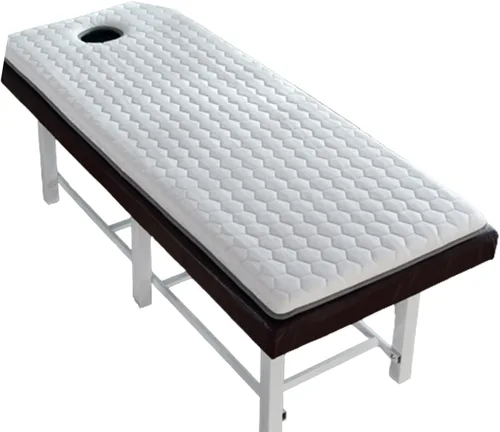 Miniatura 11 de Cubierta de espuma viscoelástica para mesa de masaje con orificio para respirar, cuadrada, redonda, trapezoidal, para cama de spa, almohadilla 2.4 in