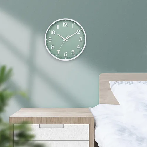 Miniatura 7 de Relojes de Pared a Batería de 10 Pulgadas Reloj de Pared Moderno Silencioso Sin Tictac para Sala de Estar Dormitorio Cocina Oficina Decoración