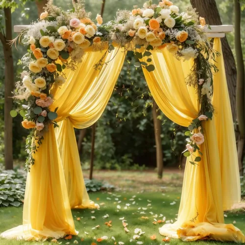 Miniatura 43 de Tela drapeada para arco de boda de 28 x 19 pies, telón de fondo de tela de gasa transparente, 1 panel de cortinas de rosa polvorienta para Cortina