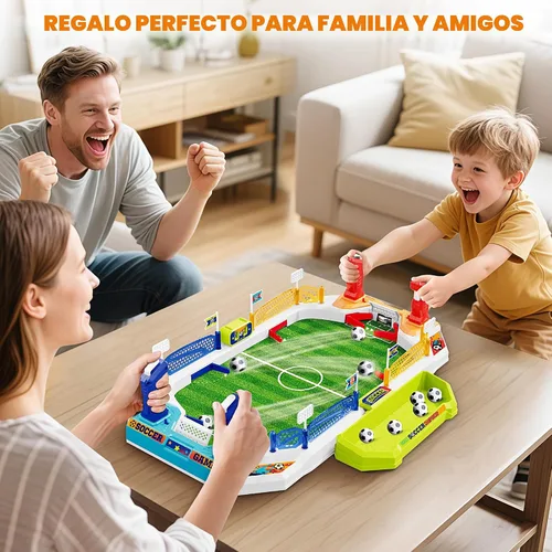 Miniatura 7 de Mini juego de mesa de fútbol para niños, regalos de fútbol de cumpleaños y Navidad para niños de 3, 4, 5, 6, 7, 8-12 años, juguetes de mesa