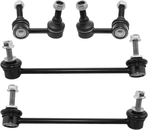 Miniatura 77 de Detroit Axle - 4 barras estabilizadoras AWD para Chrysler 300 2005-2019 Dodge Charger 2005-2008 2005-2008 Magnum Stabilizer Enlaces de extremo