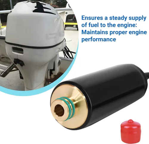 Miniatura 4 de Bomba de combustible para Johnson Evinrude fueraborda OMC 75-175 HP BRP reemplaza 439347 0439347 5004428 5000800 separador de vapor