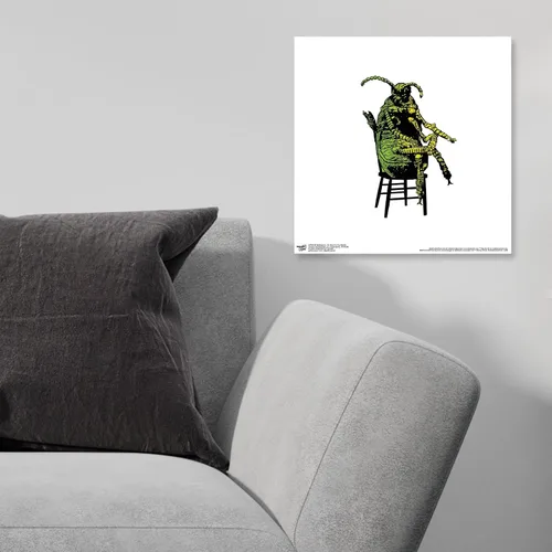 Miniatura 3 de Trends International Gallery Pops Beetlejuice - Póster de pared con texto en inglés "Hi How Are You Beetle", 12.00 x 12.00 pulgadas, versión sin