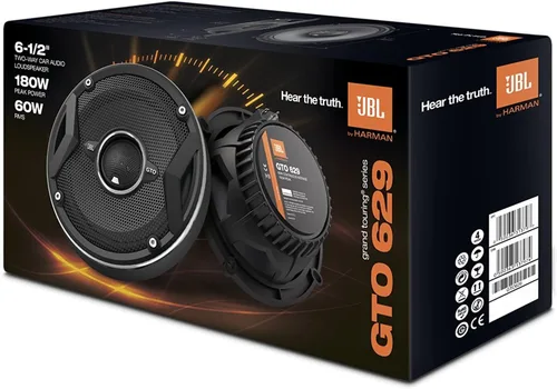 Miniatura 7 de JBL GTO629 - Altavoz coaxial de calidad superior de 16,5 cm, conjunto de 2