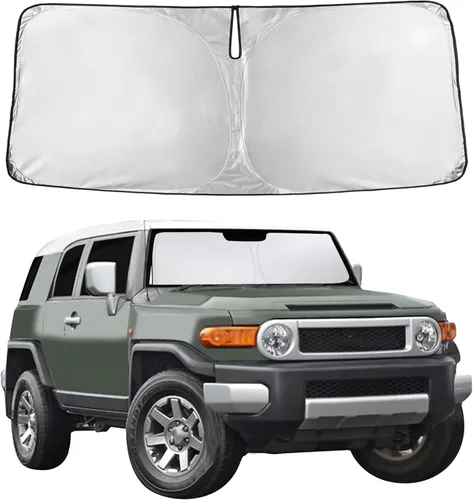 Miniatura 324 de EcoNour Parasol para parabrisas compatible con Hyundai Tucson 2016-2019 2020 2021, visera solar para parabrisas delantero y ventana, bloqueador