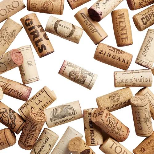 WidgetCo Corchos de vino reciclados a granel, sin plástico, limpio usado, buena mezcla, clasificado a mano (cantidad 75)