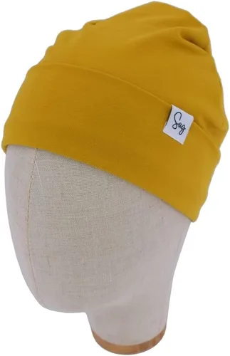Miniatura 205 de Gorro de punto para recién nacido, para niños y niñas, con forro de satén sedoso, gorro para niños pequeños