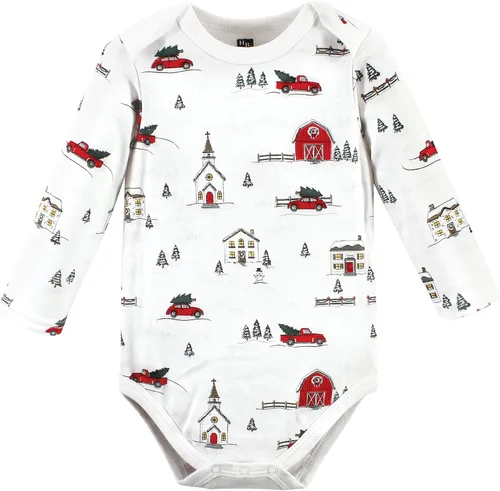 Miniatura 4 de Hudson Baby - Body de algodón de manga larga para bebé