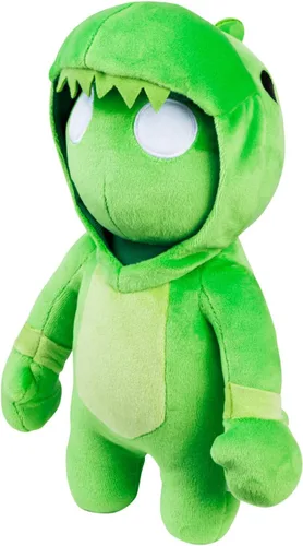 Gang Beasts - Peluche súper elástico – Dragón verde – 10 pulgadas – Bonitos juguetes de peluche para niños – Colecciona los cuatro personajes –