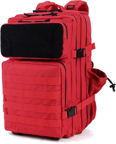 Miniatura 10 de gracedon Mochila Táctica Militar para Hombres y Mujeres, Mochila de Campamento del Ejército, Mochila de Asalto de 45L para Viajes, Senderismo (Negro)