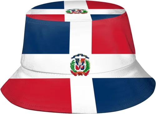 Miniatura 44 de KiuLoam Sombreros de pescador unisex con bandera, sombreros de pescador plegables para exteriores, verano, viajes, senderismo, playa, gorras