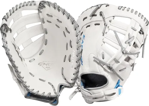 Miniatura 9 de Easton Guante de sóftbol Ghost NX Fastpitch H-Web Blanco/Azul Eléctrico
