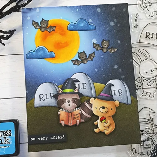 Miniatura 7 de Juego de sellos y troqueles transparentes para fiesta de Halloween, para hacer tarjetas, plantillas de corte para álbumes de recortes, álbum