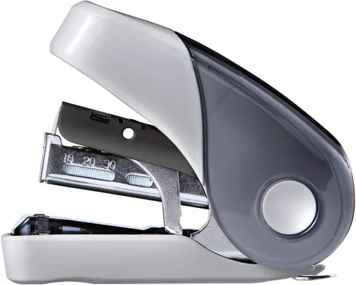 Miniatura 6 de MAX, MXBHD10FL3BK, Mini grapadora plana, 1 cada una, negro, 2.6 x 1.1 x 3.3 pulgadas