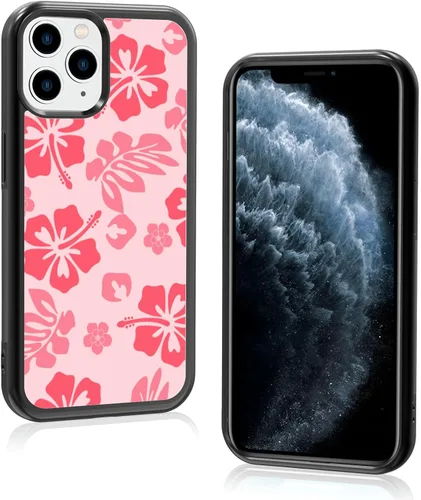 Miniatura 31 de FANXI Funda de teléfono de hibisco azul compatible con iPhone 11 de 6.1 pulgadas, funda protectora a prueba de golpes de TPU con bonita flor azul