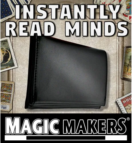 Miniatura 4 de Mente leyendo invisible Peek Wallet truco de magia