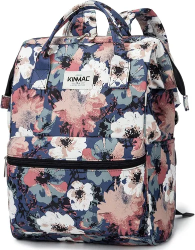 Miniatura 35 de Kinmac Mochila para portátil de estilo abierto para laptop de hasta 15.6 pulgadas, para hombres y mujeres, mochila de viaje al aire libre