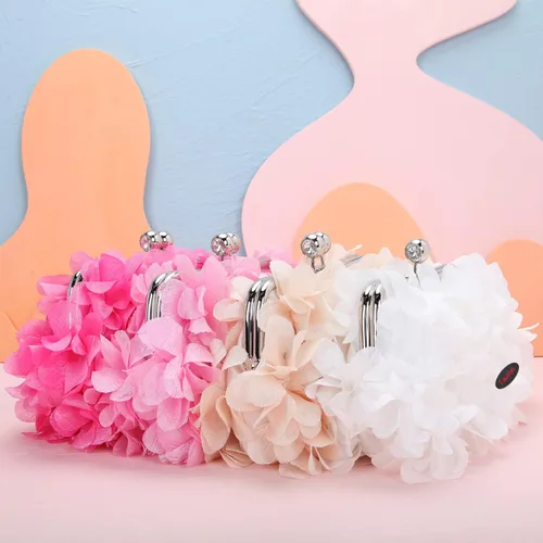 Miniatura 9 de Fawziya Carteras con corte floral para mujer, bolsos y embragues de noche