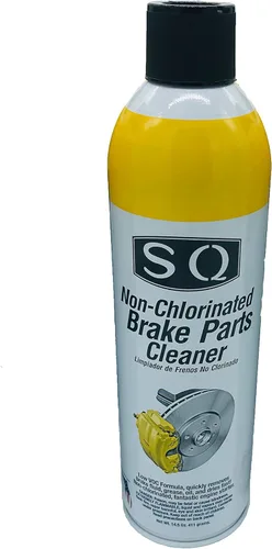SQ Limpiador de frenos sin cloro, 14.5 oz por lata. Aplican restricciones estatales, ver descripción