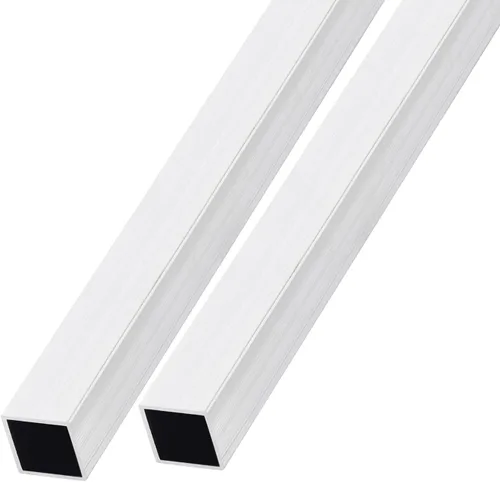 Miniatura 11 de METALLIXITY Tubo cuadrado de aluminio (10 mm x 10 mm x 1 mm x 300 mm) 2 piezas, Tubo de aluminio 6063 - para mobiliario del hogar, maquinaria