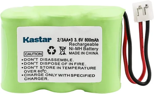 Miniatura 2 de Kastar Paquete de 3 baterías recargables Ni-MH compatibles con Vtech IA5870 IA5882 GZ2334 GZ2434 GZ2436 GZ2437 GZ2439 GZ2456 GZ2459, AT&T 2422
