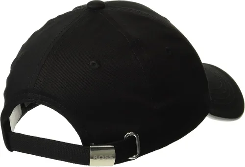 Miniatura 2 de BOSS Sombrero de sarga de algodón con logotipo curvado para hombre