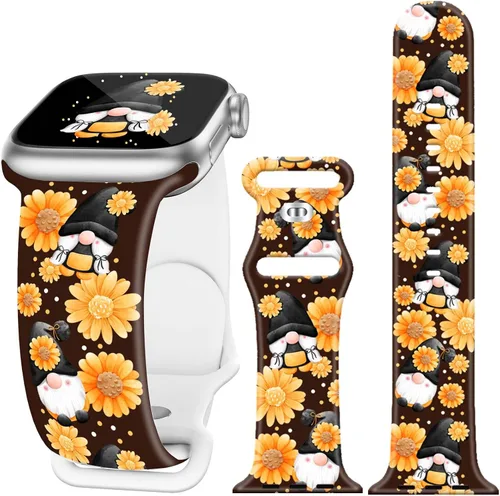 Miniatura 35 de Bandas de reloj de vacaciones compatibles con Apple Watch para mujeres y hombres de 38mm 40mm 41mm 42mm 44mm 45mm 46mm 49mm, para iPhone, iWatch