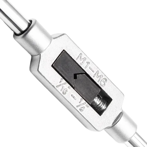 Miniatura 3 de Piutouyar M1-6 Llave de grifo ajustable con mango 1/16"-1/4" Llave de escariador de mango de grifo profesional