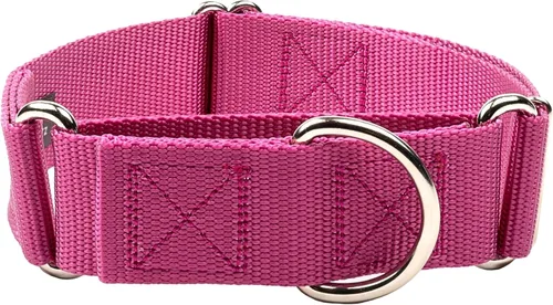 Miniatura 23 de Country Brook Petz - Collar para perro de nailon resistente Martingale de 15 colores (extra grande, 1 1/2 pulgadas de ancho, azul océano)