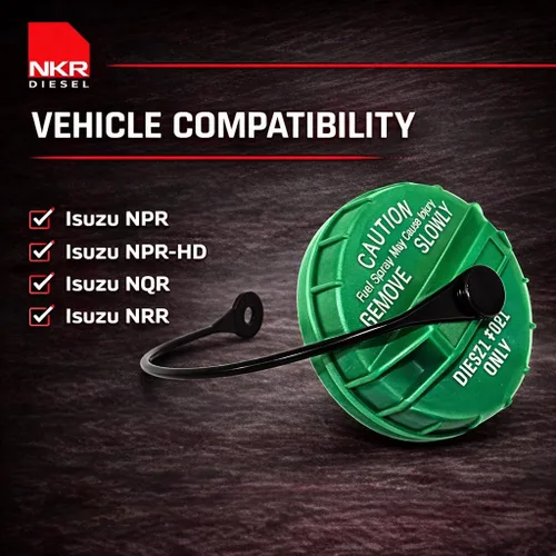 Miniatura 2 de Tapa de llenado de combustible para Isuzu NPR NQR NRR REACH.