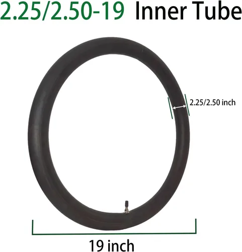 Miniatura 3 de 2 piezas 70/100-19 2.25/2.50-19 tubo interior 2.25-19 2.50-19 tubo interior de moto de cross 19 pulgadas vástago de válvula recto