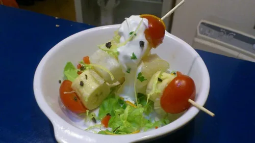 Miniatura 3 de JapanBargain 4113 - Pincho de bambú de 4 pulgadas, palillos de dientes largos, palillos de frutas, púas de cóctel, brocheta para parrilla, brocheta