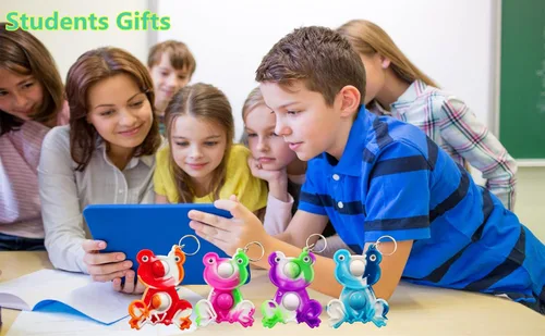 Miniatura 4 de Paquete de 24 mini juguetes para ansiedad de rana a granel para niños y niñas, regalos de fiesta de cumpleaños y recompensas para estudiantes