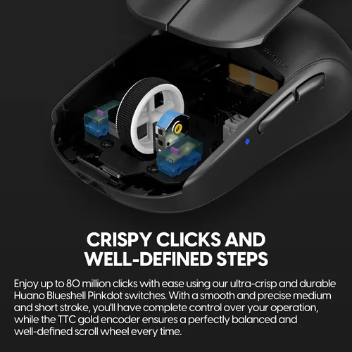 Miniatura 6 de Pulsar Gaming Gears X2 Mini - Mouse inalámbrico para juegos de alta calidad, agarre superior, ultraligero de 1.83 onzas (1.83 oz), simétrico, 2.4